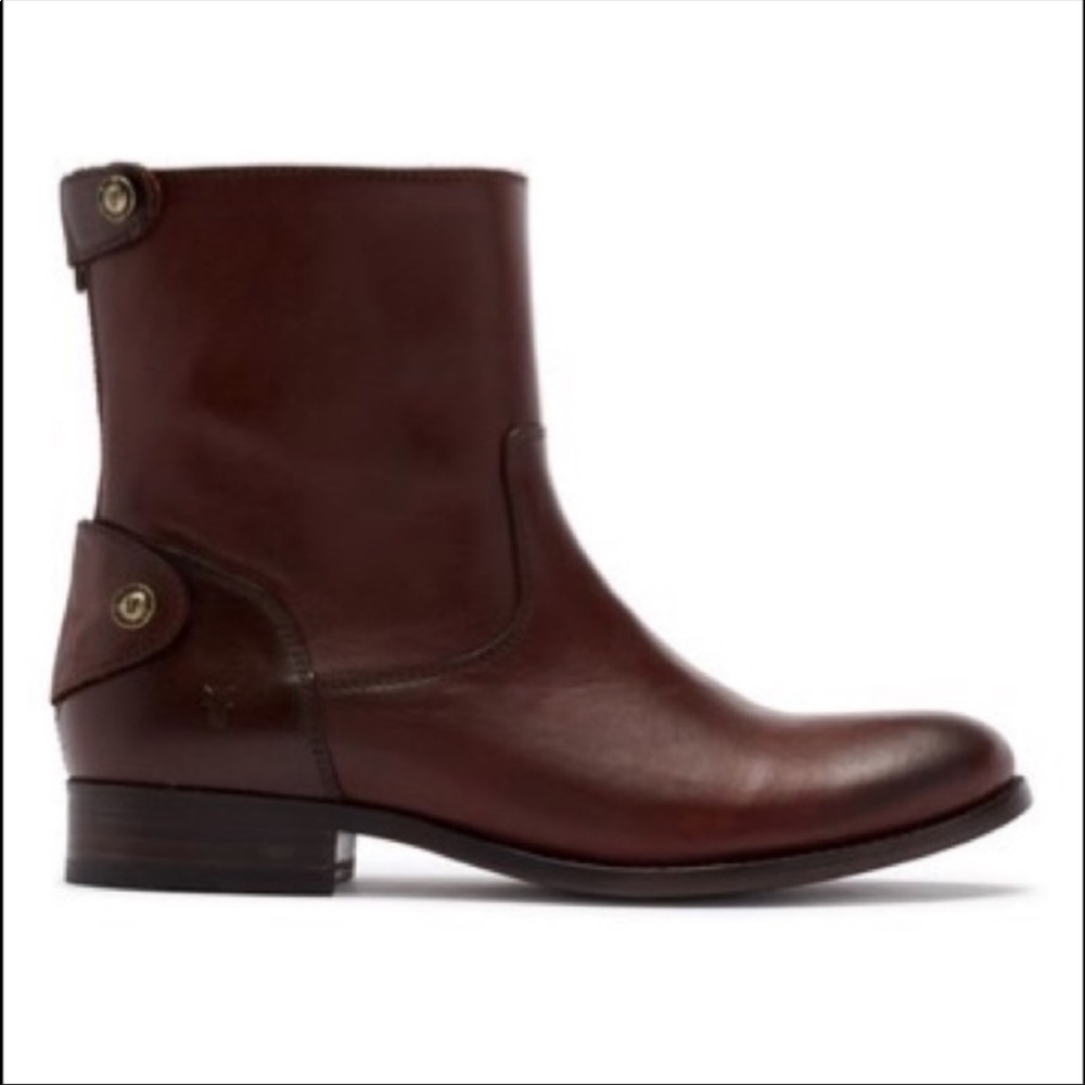 Frye Melissa button back short boots
